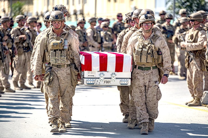 Afghanistan: Evacuation at Kabul Airport