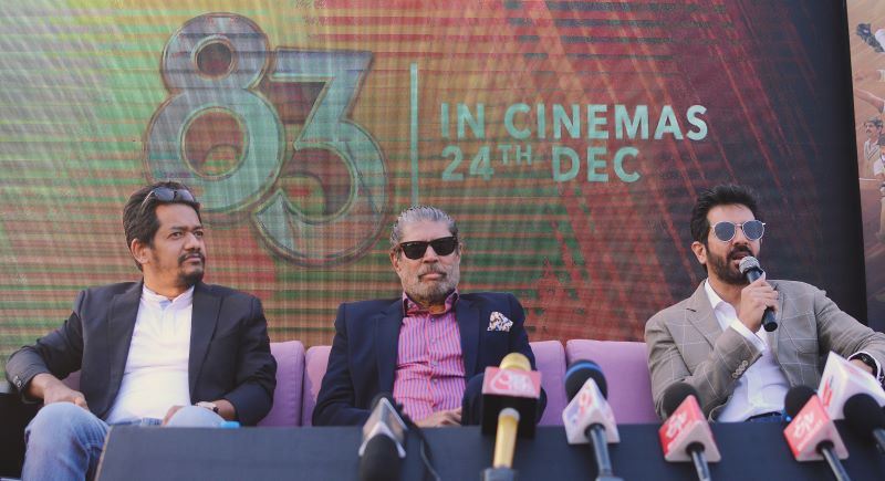 Kapil Dev, Kabir Khan promote 83 in Kolkata