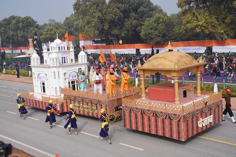 Republic Day dress rehearsal: Tableaus representing various Indian states rolling down on Delhi's Rajpath