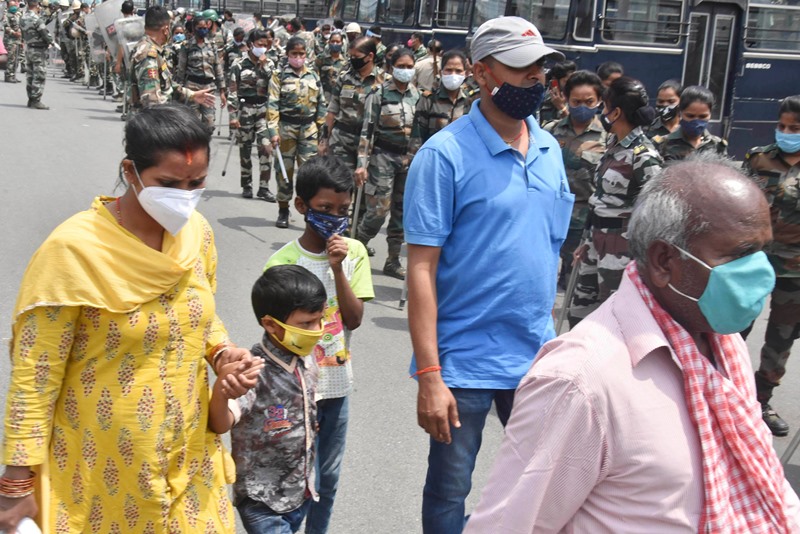 Anti-Covid-19 lockdown in various India states