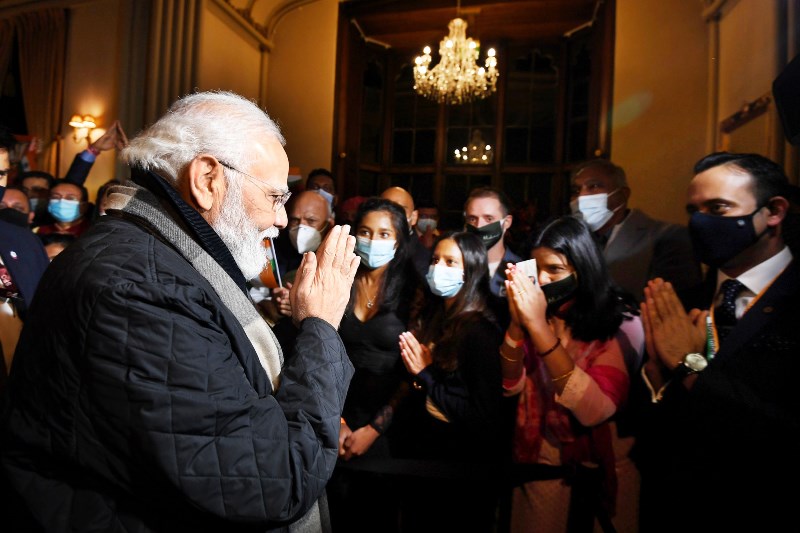 PM Modi arrives in Glasgow to attend COP26