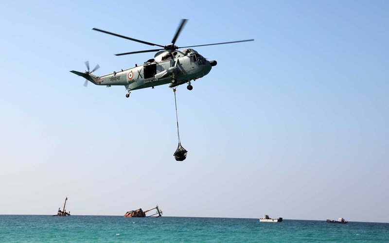 Indian Armed Forces' joint military exercise in Andaman