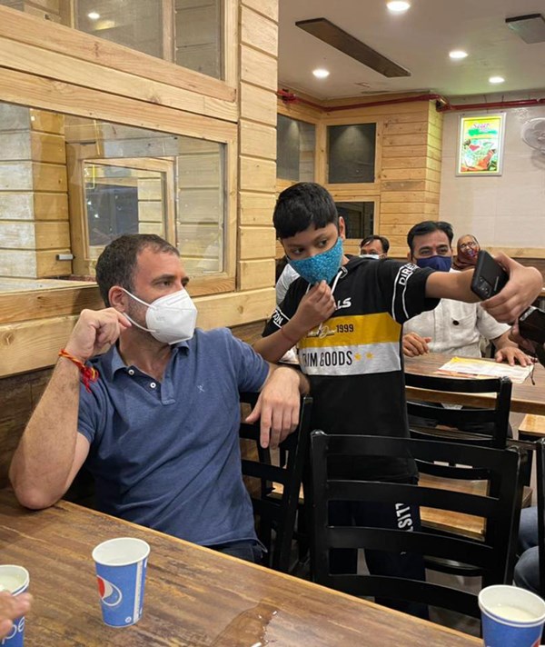 Rahul Gandhi visits Jammu and Kashmir