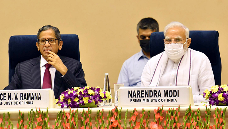 Joint Conference of Chief Ministers of the States and the Chief Justices of High Courts held in New Delhi