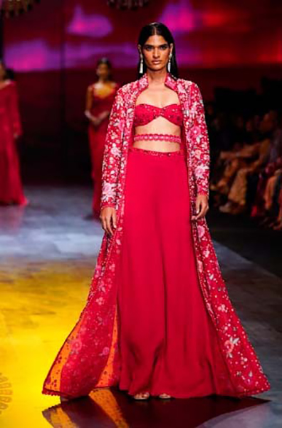 Nachiket’s contemporary festive wear dazzles Lakme Fashion Week ramp