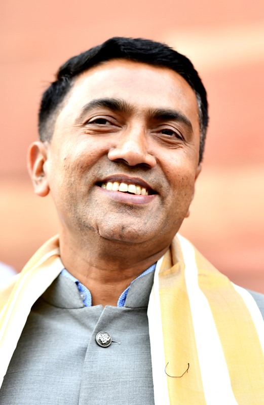 Goa CM Pramod Sawant in Parliament