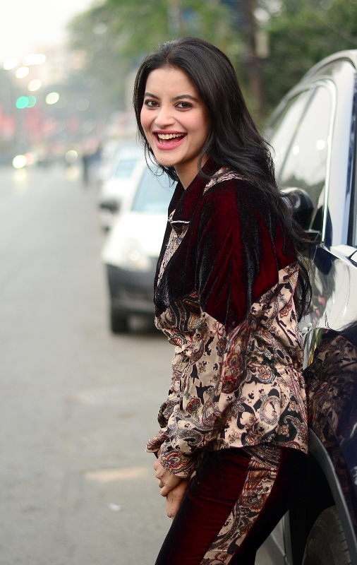 Bangladesh director Mejbaur Rahman Sumon, actor Nazifa Tushi in Kolkata for Hawa