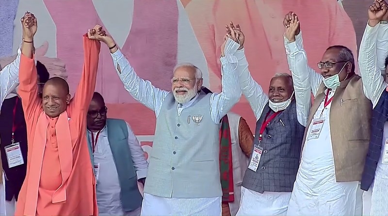 PM Modi addresses assembly poll rally in UP's Deoria