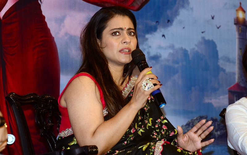 Kajol's Kolkata visit for Salaam Venky