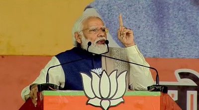 Vote BJP for free vaccine, riot-free Uttar Pradesh: PM Modi