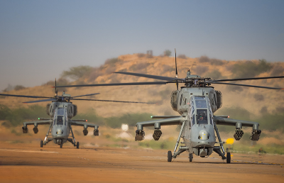 IAF inducts indigenous light combat helicopter Prachand