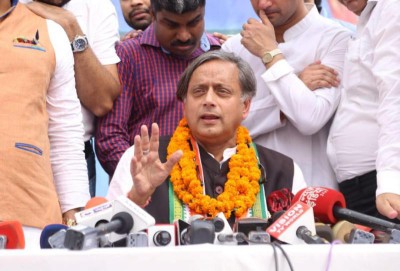 'I apologise unconditionally': Shashi Tharoor on map blunder in manifesto