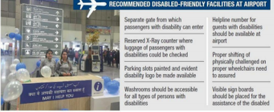 AAI takes first step to make Srinagar's airport disabled friendly