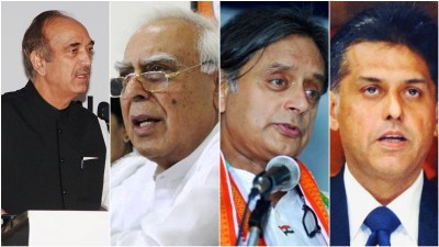 Congress G-23 leaders meet over poll defeats, Shashi Tharoor attends