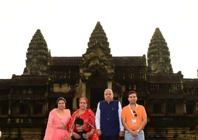 Jagdeep Dhankar pays 'successful and productive' visit to Cambodia