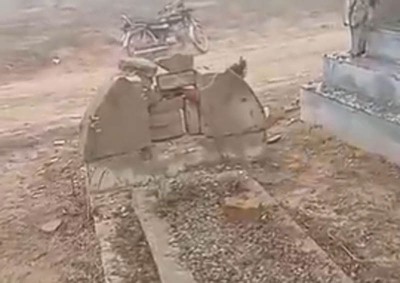 Human Rights Commission of Pakistan says it is 'appalled' that some 45 Ahmadiyya graves were desecrated by police