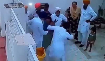 Viral video shows AAP Punjab MLA slapped by husband