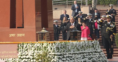 US Navy Secretary Carlos Del Toro visits India