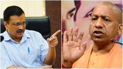 War of words between Arvind Kejriwal and Yogi Adityanath over PM Modi's statement in Parliament