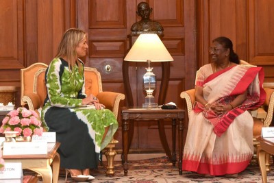 Queen Maxima of Netherlands meets  President Droupadi Murmu, discuss bilateral relationship between two nations