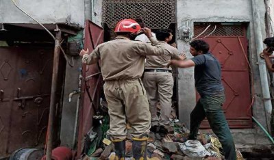 One killed, three injured after house collapses in Delhi's Mustafabad