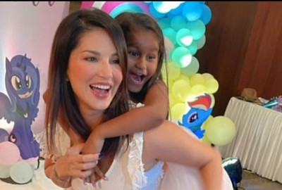 Sunny Leone's daughter Nisha turns 7, check out the actor's latest Instagram post dedicated to the little one