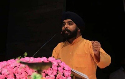 Tajinder Bagga arrest:  BJP stages protest