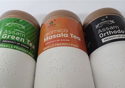 Assam tea brand introduces Braille friendly packets