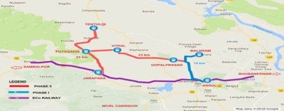 Mahanadi Coal Railway Ltd (MCRL) to efficiently evacuate coal in Talcher Coalfields