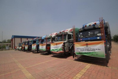 Indian govt sends 3000 metric tonnes of wheat to Afghanistan