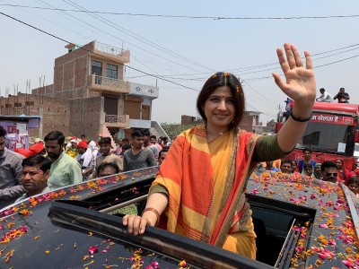 Uttar Pradesh bypoll: Dimple Yadav set for mammoth Mainpuri victory