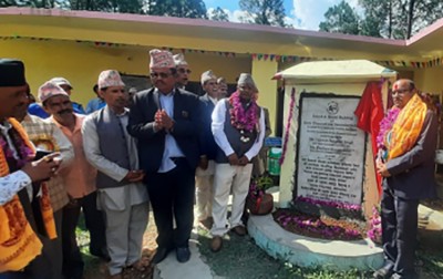 Nepal: School Building and hostel for Shree Ghanteshwar Secondary School inaugurated, building built under grant given by Indian govt