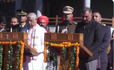 Sukhwinder Singh Sukhu takes oath as Himachal Pradesh CM