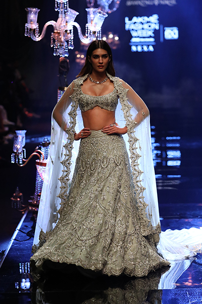 Kriti Sanon walks for designer duo Shantnu-Nikhil at Lakme Fashion Week 2022