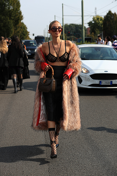 Milan Fashion Week 2022: Models scorch the streets