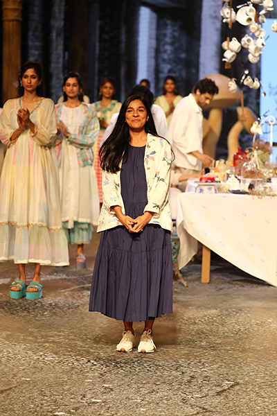 Eka showcases the spring summer collection at the Lakme Fashion Week 2022