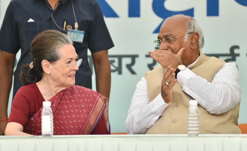 In Images: Mallikarjun Kharge takes charge as Congress president