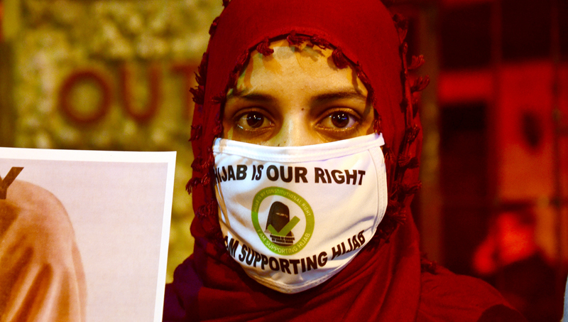 Hijab row: Candlelight protests held in Kolkata