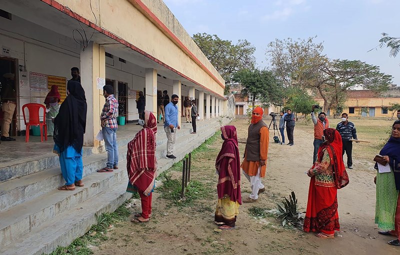 Polling underway in fifth phase of Uttar Pradesh elections