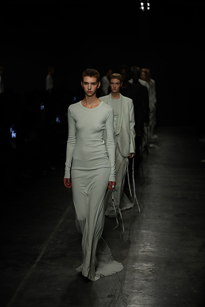 Paris Fashion Week: Designer Ann Demeulemeester Show