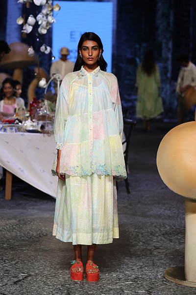 Eka showcases the spring summer collection at the Lakme Fashion Week 2022