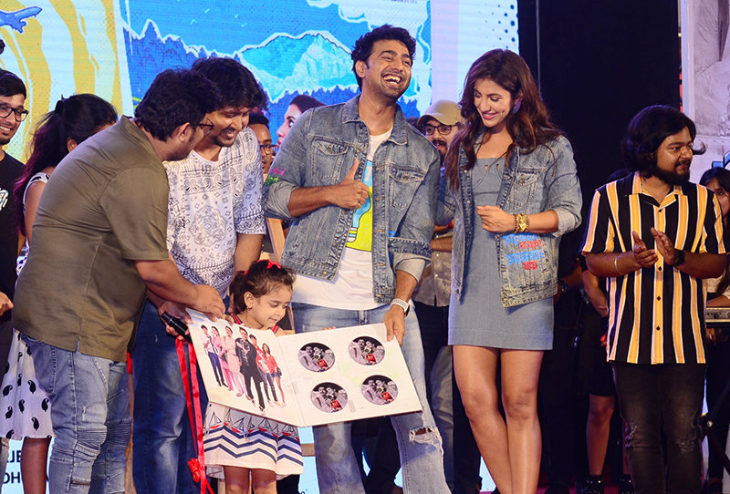 Dev, Rukmini Maitra launch Kishmish music