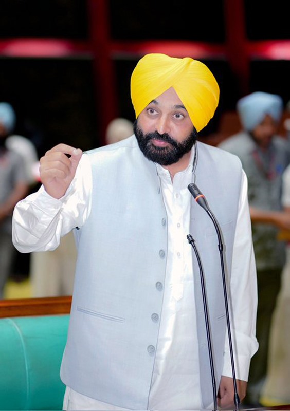 Punjab CM Bhagwant Mann address assembly