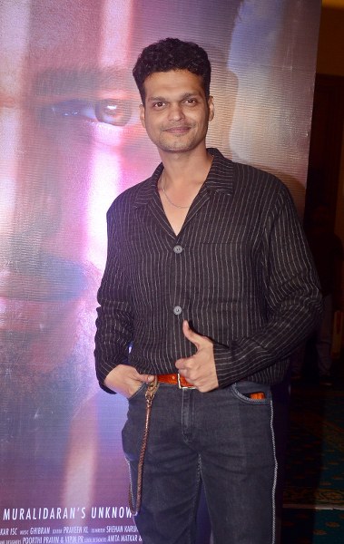 Reel and real Muttiah Muralitharan in Kolkata for '800', Sourav Ganguly joins in