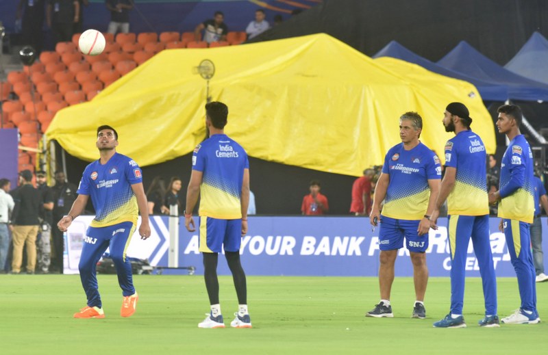 MS Dhoni ahead of IPL 2023 opener