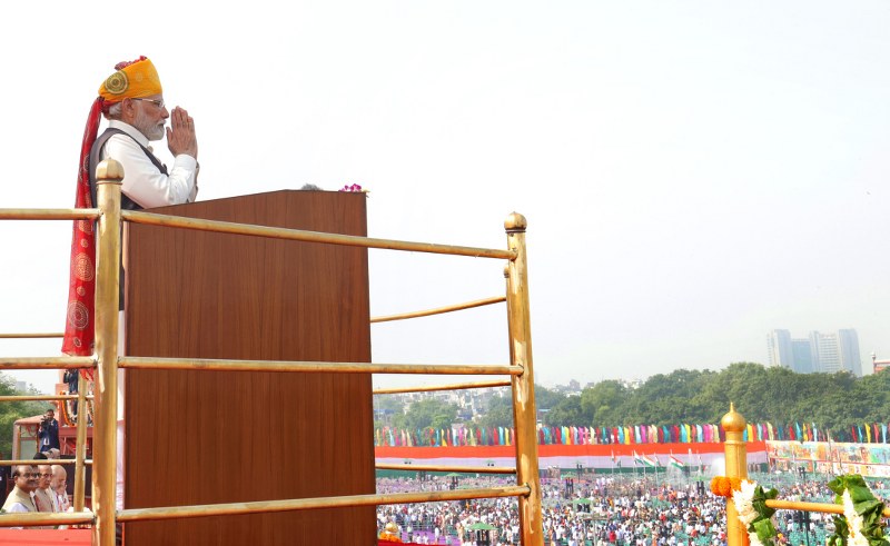 PM Modi addresses nation from Red Fort as India celebrates Independence Day
