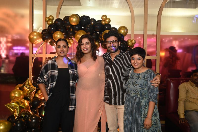 Glimpses from Iman Chakraborty's birthday celebration in Kolkata
