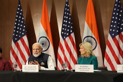 Modi in US: PM, US First Lady Jill Biden attend special event on skilling