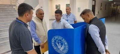 Election Commissioner of India Dr Anup Chandra Pandey visits Uzbekistan to observe early presidential polls