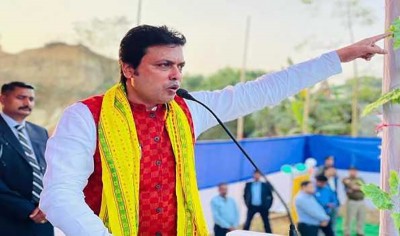 Former Tripura CM Biplab Deb accused of raising false allegations of attack and indulging tension